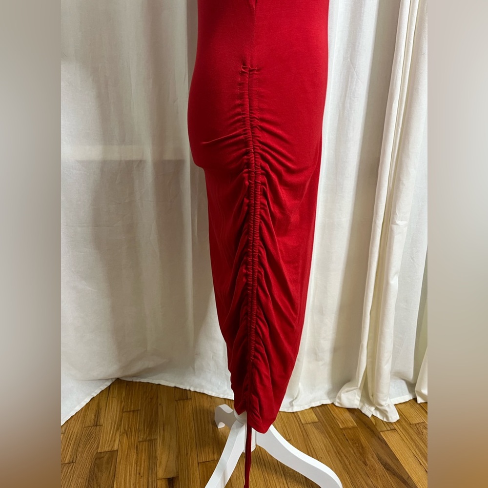 Red sexy dress